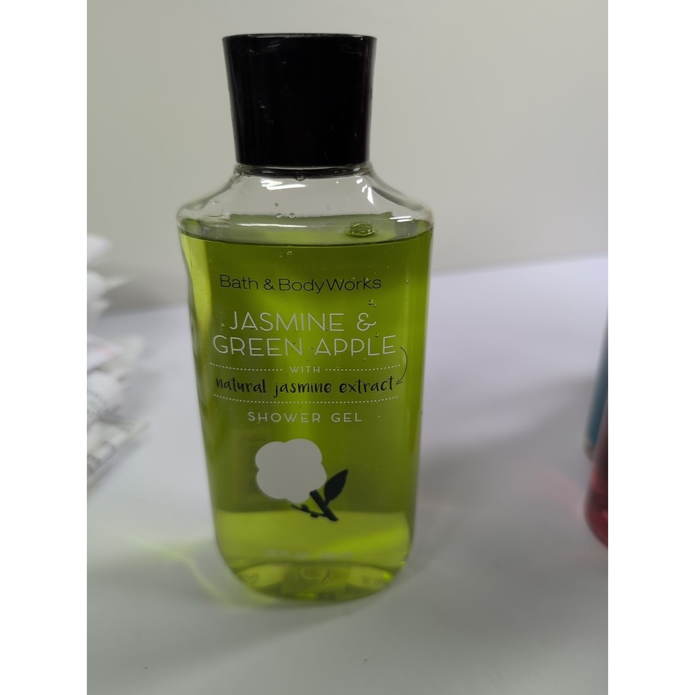 Bath & Body Works Jasmine Green Apple Shower Gel 10oz Discontinued New